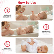 Seudo Spray ® 50 ML – Gentle Baby Skin Soothing Mist.