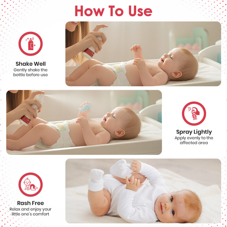 Seudo Spray ® 50 ML – Gentle Baby Skin Soothing Mist.