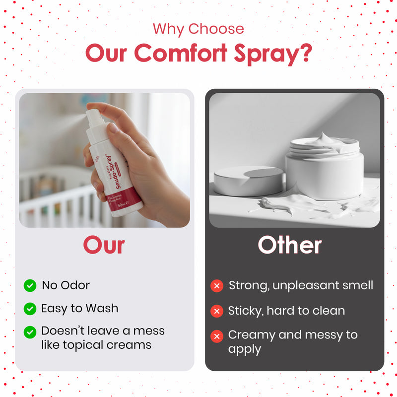 Seudo Spray ® 50 ML – Gentle Baby Skin Soothing Mist.