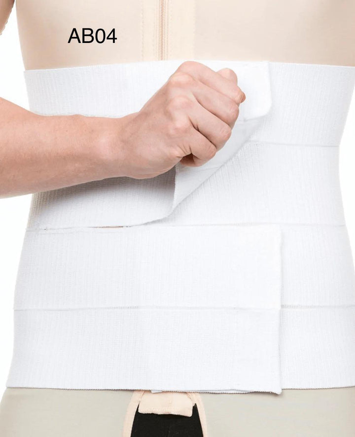 Premium USA 12" Abdominal Binder With 2 Split Panels AB04 | Post-Surgery Support