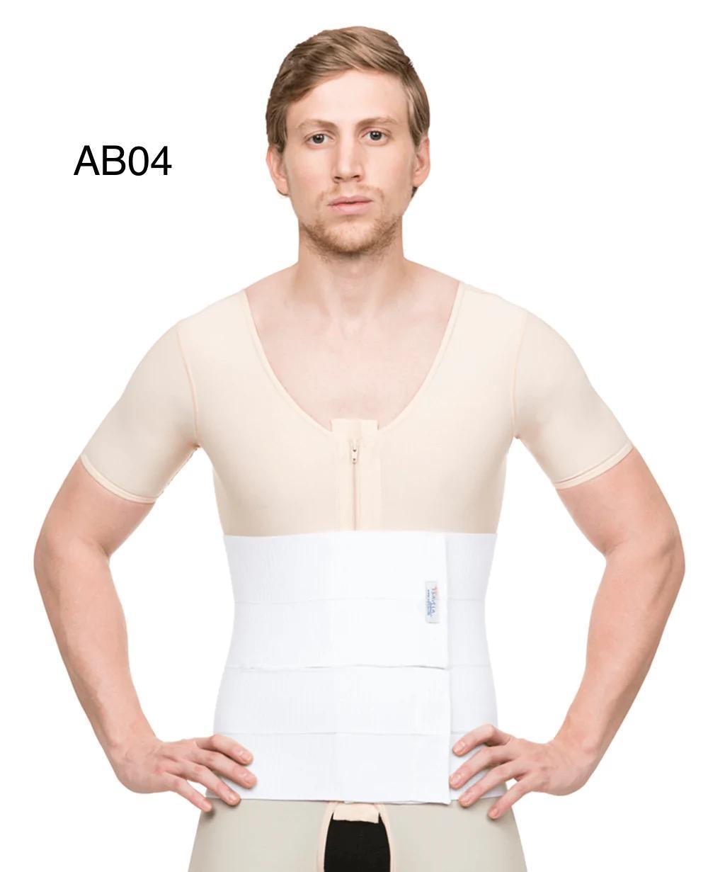 Premium USA 12" Abdominal Binder With 2 Split Panels AB04 | Post-Surgery Support