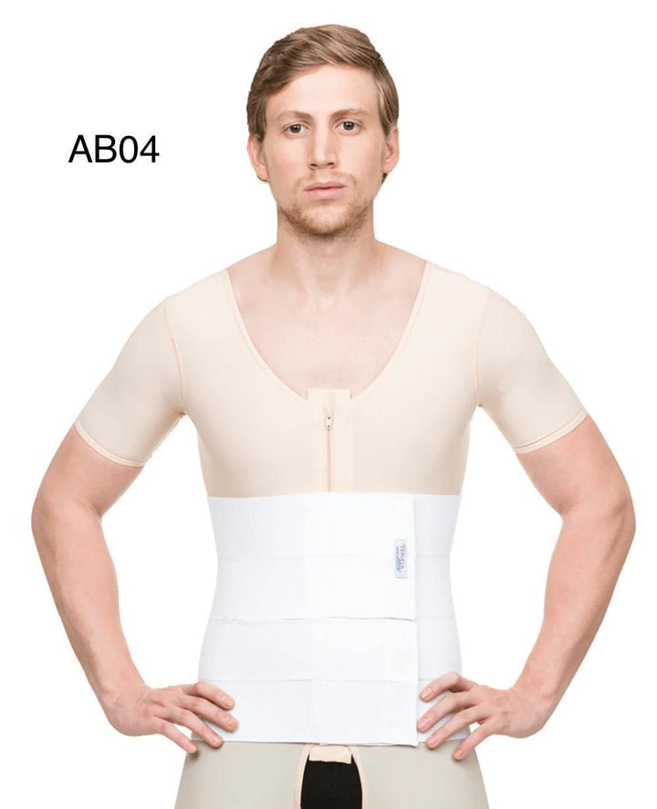 Premium USA 12" Abdominal Binder With 2 Split Panels AB04 | Post-Surgery Support