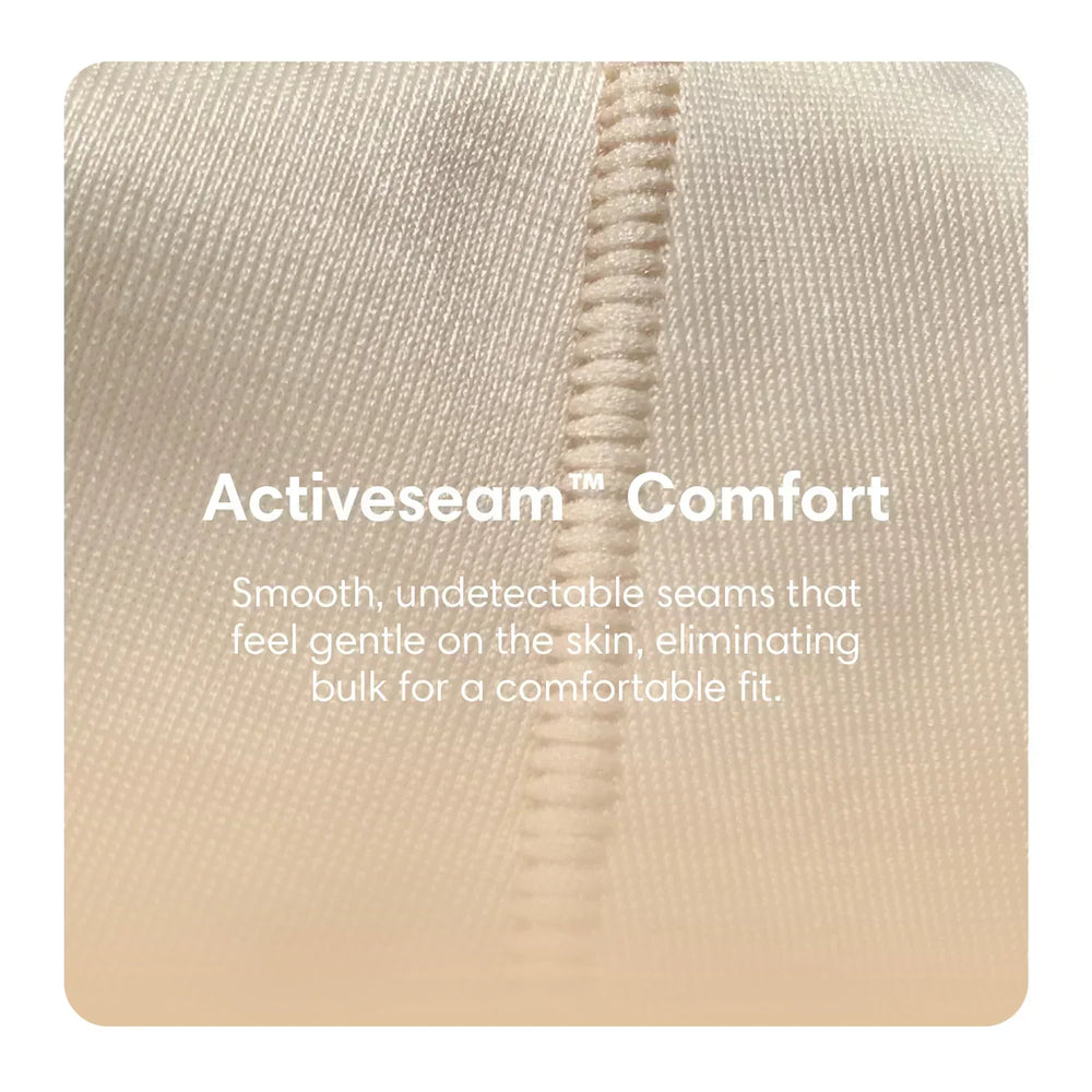 ActiveSeam Comfort compression garment seam close-up