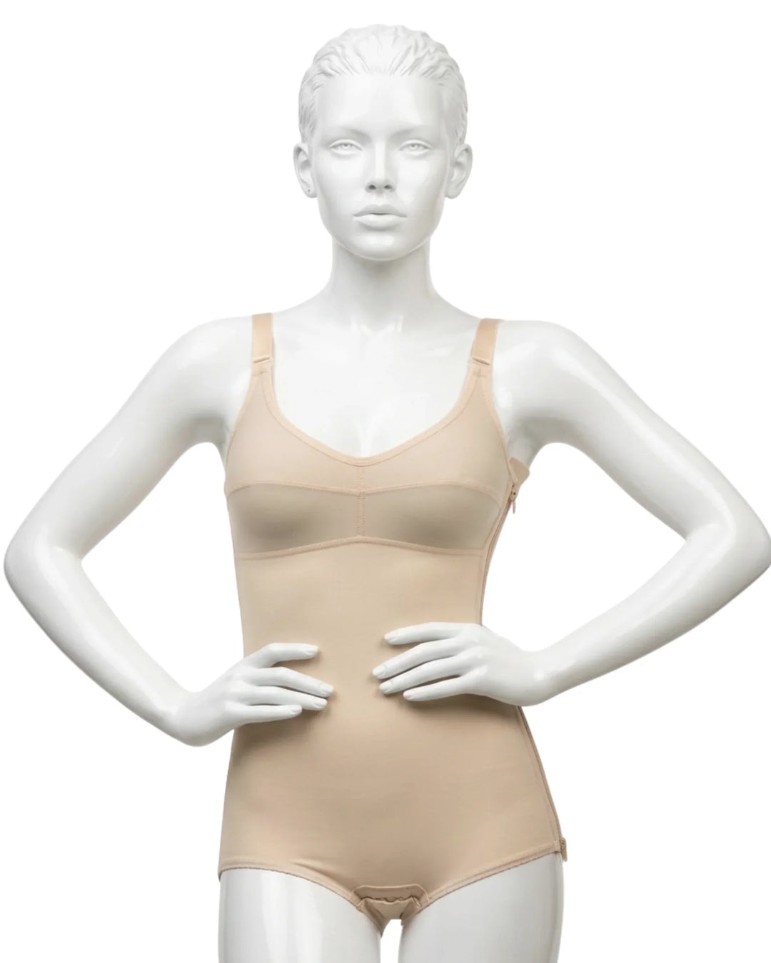 Premium ISAVELA US Panty‑Length Compression Bodysuit with Bra & Zipper BB01-ISAVELA