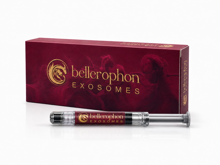 BELLEROPHON Exosomes Skin Booster 2ml Syringe with Hyaluronic Acid, Polynucleotides, Peptides, Growth Factors, Amino Acids &amp; Vitamin B12