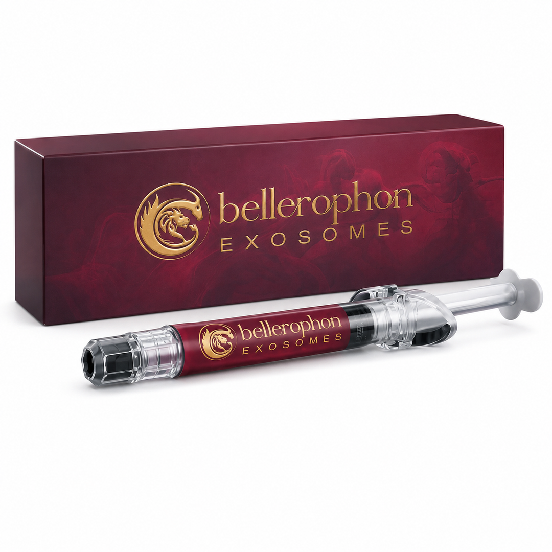 BELLEROPHON Exosomes Skin Booster 2ml Syringe with Hyaluronic Acid, Polynucleotides, Peptides, Growth Factors, Amino Acids &amp; Vitamin B12