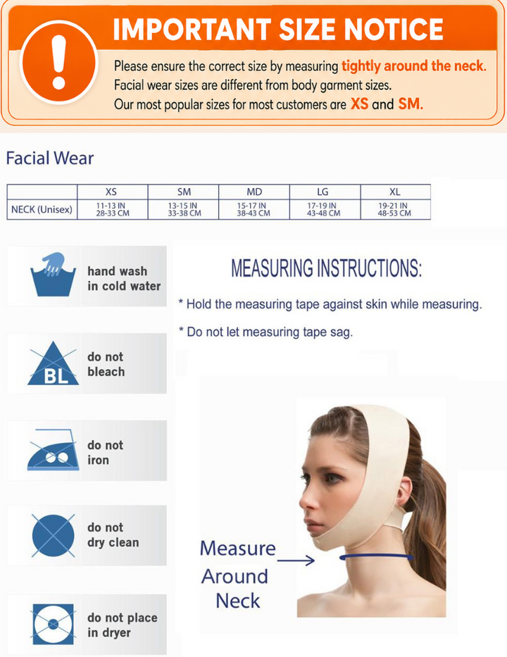 ISAVELA USA Compression Double Chin Supportive Design (FA02)