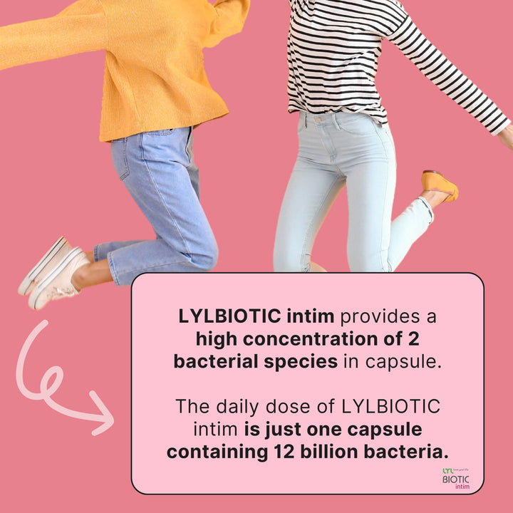 LYL BIOTIC Intim – Women’s Intimate Health Probiotic, 12B CFU, 15 Capsules
