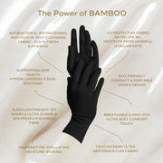 Organic Luxurious Unisex Bamboo Gloves Dermatologically Certified