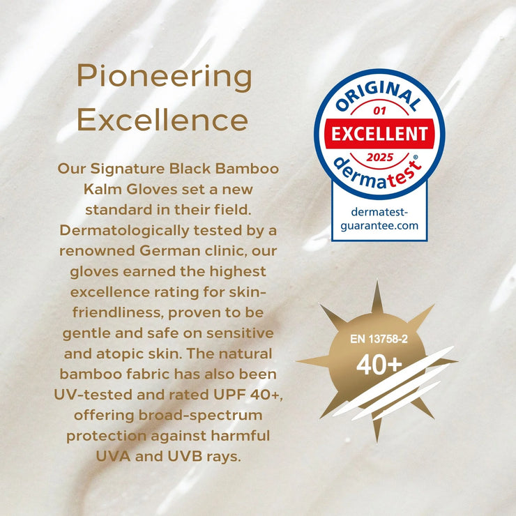 Organic Luxurious Unisex Bamboo Gloves Dermatologically Certified