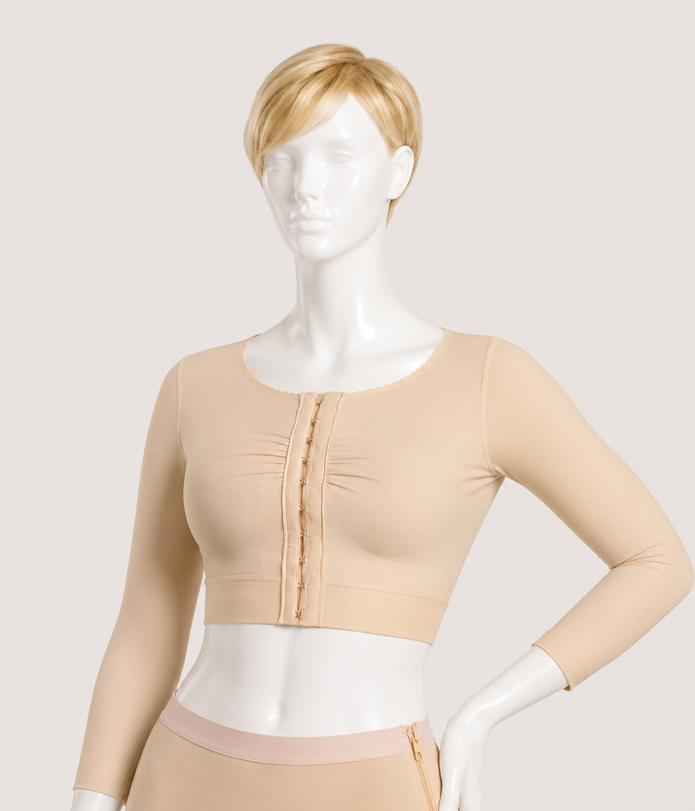 Premium ISAVELA USA Bra Vest Underbust Length with Medium Sleeves (VS02-MS)