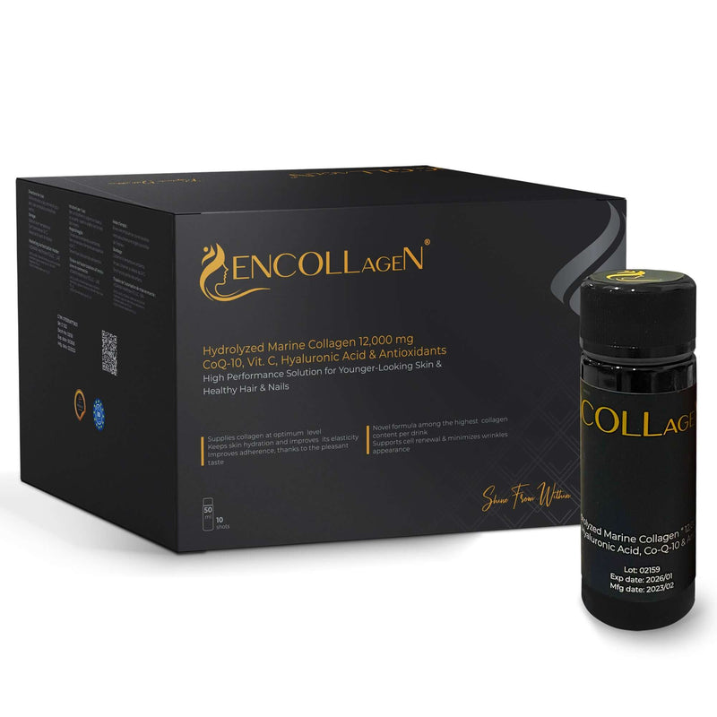 EncollageN® Italian Marine Collagen| Beauty & Energy (10's x 50ml) - GRANTANA Medicine & Medical Equipment