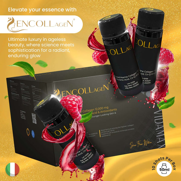 EncollageN® Italian Marine Collagen| Beauty & Energy (10's x 50ml) - GRANTANA Medicine & Medical Equipment