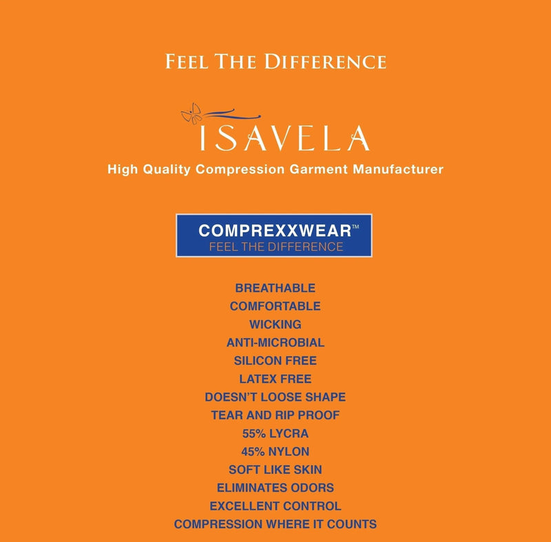 ISAVELA USA Premium Abdominal Binder Support AB03 - GRANTANA Medicine & Medical Equipment