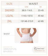 ISAVELA USA Premium Abdominal Binder Support AB03 - GRANTANA Medicine & Medical Equipment