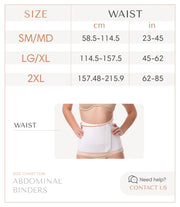 ISAVELA USA Premium Abdominal Binder Support AB03.