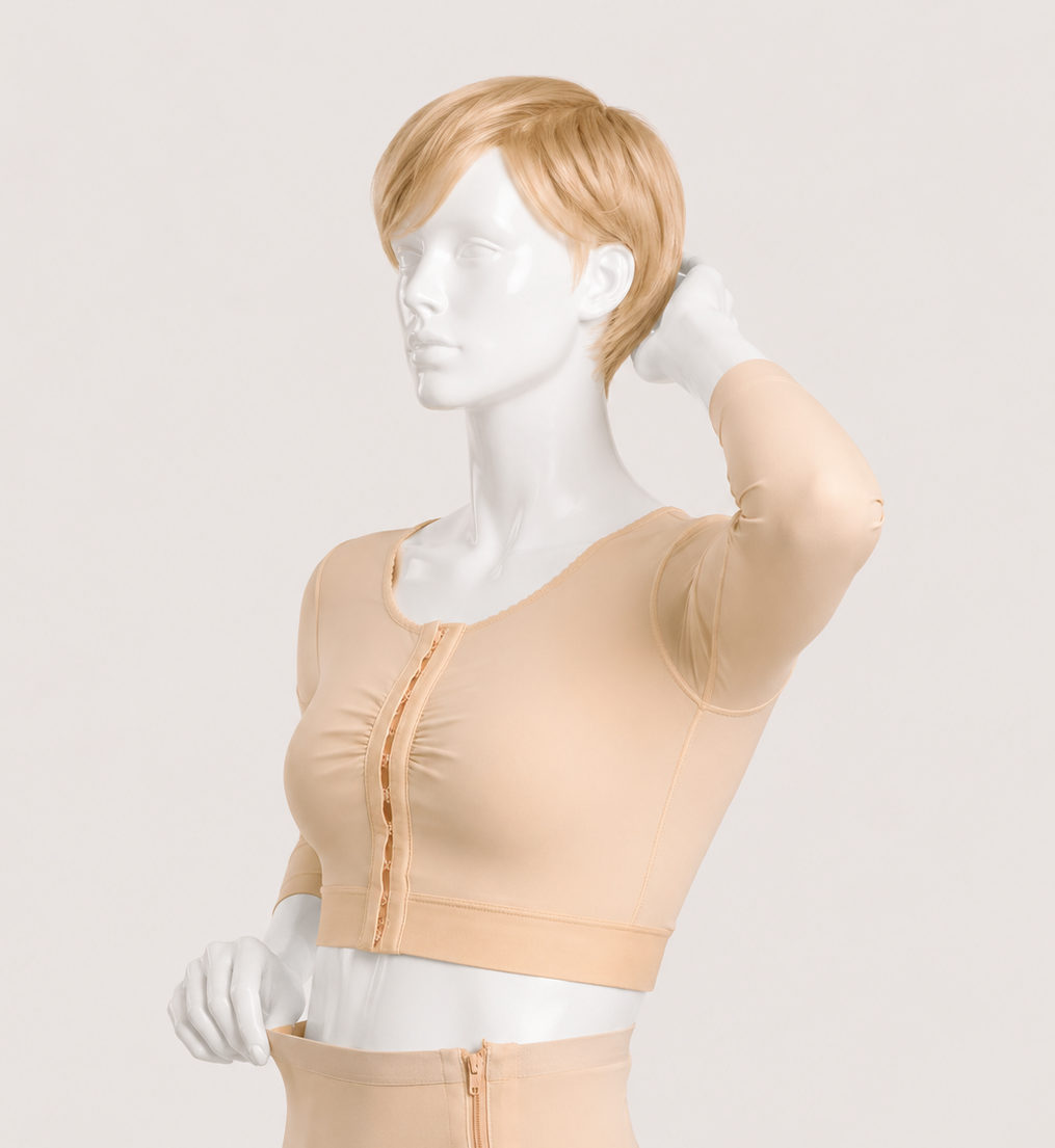 Premium ISAVELA USA Bra Vest Underbust Length with Medium Sleeves (VS02-MS)