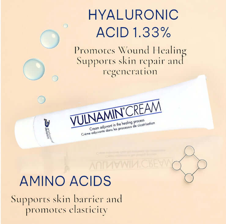 VULNAMIN® Cream 50g|Sodium Hyaluronate & Amino Acids - GRANTANA Medicine & Medical Equipment