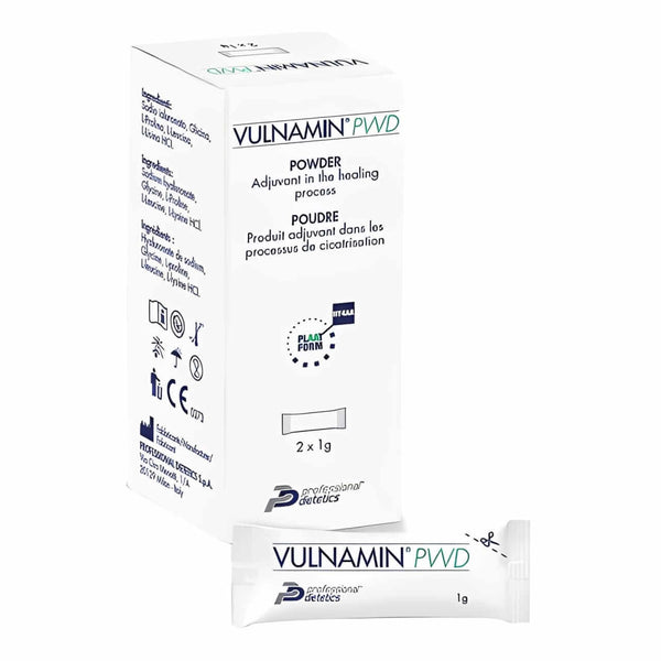 VULNAMIN® PWD – Wound Dressing (Pack of 2x1g Sticks) - GRANTANA Medicine & Medical Equipment