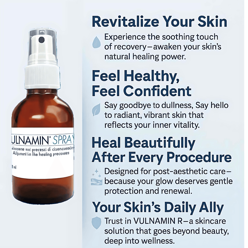 VULNAMIN® Spray 30ml |Skin regeneration Soothe & Heal Your Skin - GRANTANA Medicine & Medical Equipment