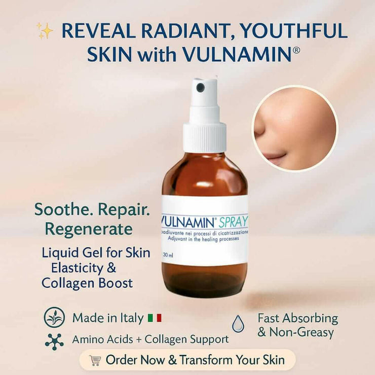 VULNAMIN® Liquid Gel 30ml| Nourishes and Protects Your Skin.